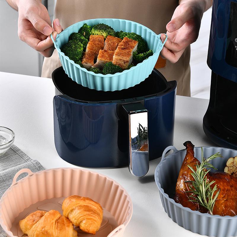 C Air Fryer Silicone Tray Baki - Air Fryer Silicone Pot Liner recension och pris