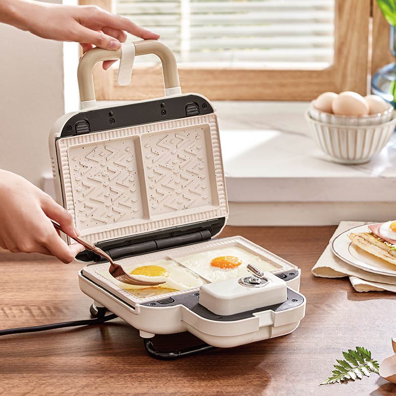 750W Electric Sandwich Maker M - Mini Waffle Maker Machine recension och pris