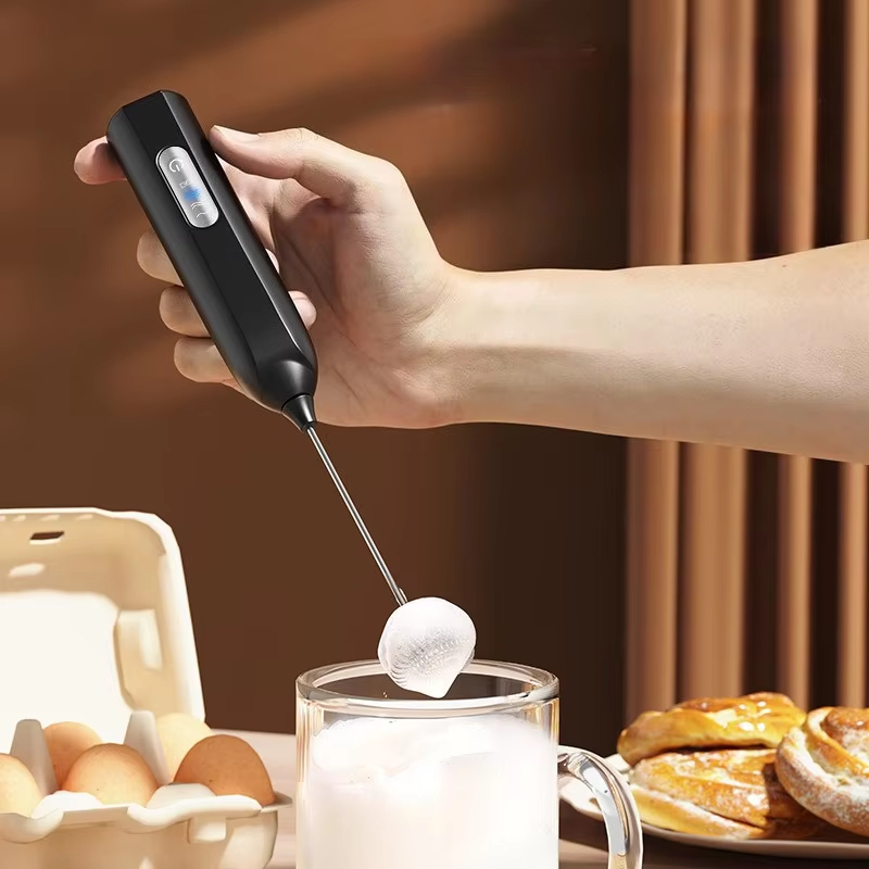 Electric Handheld Milk Frother - Portable Blender Usb Rechargeable recension och pris